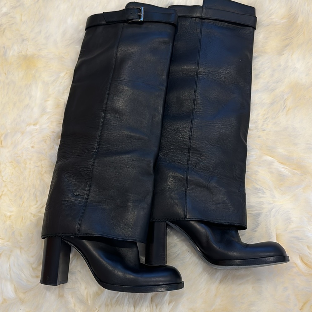 Chanel Motorcycle Boots Modshot 2002 FW Runway